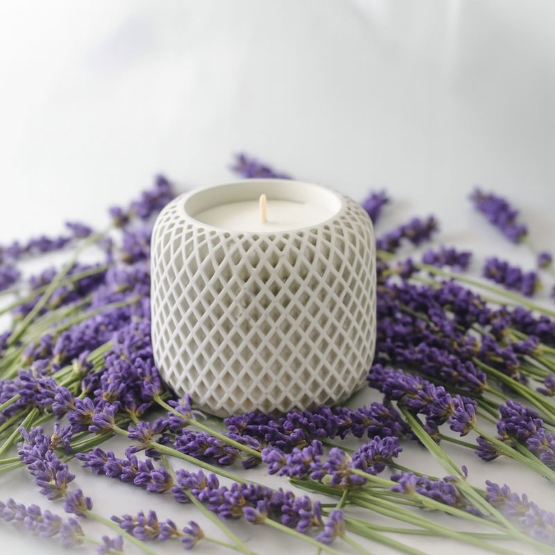 Lyckåsen - Naturligt doftljus lavendel