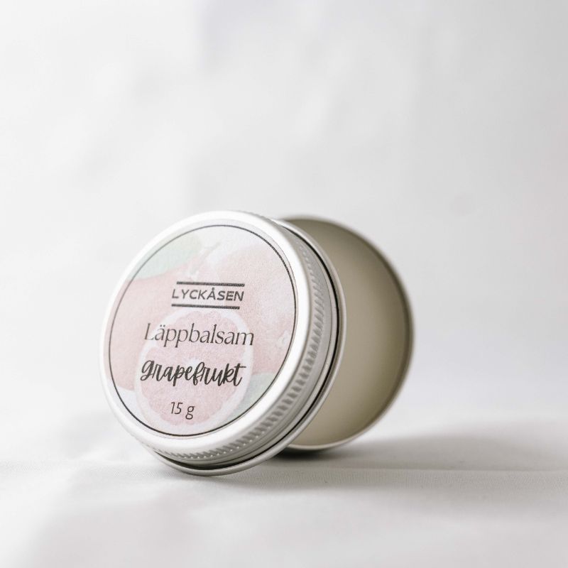 Lyckåsen - Naturligt läppbalsam grapefrukt (2)