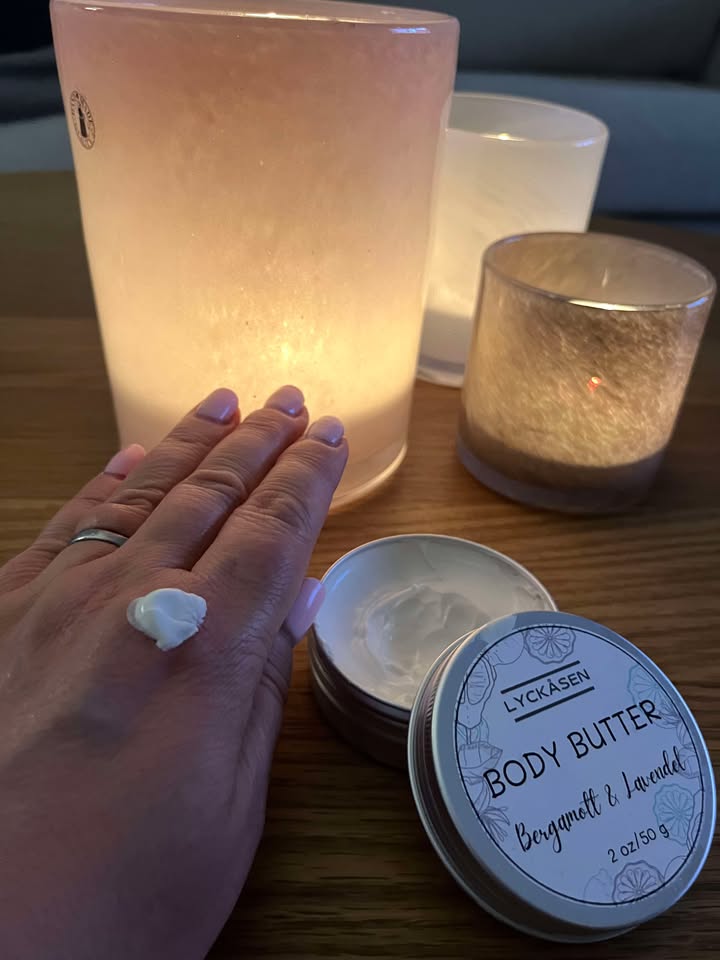 Lyckåsen - Naturlig body butter bergamott & lavendel (3)