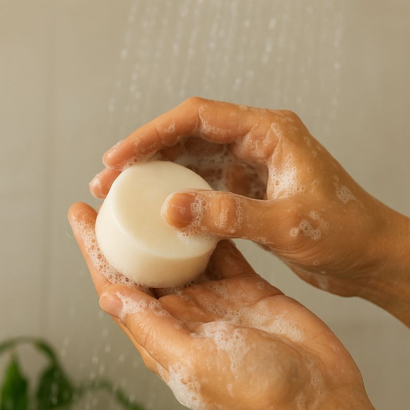 Naturlig Schampokaka Sjögräs