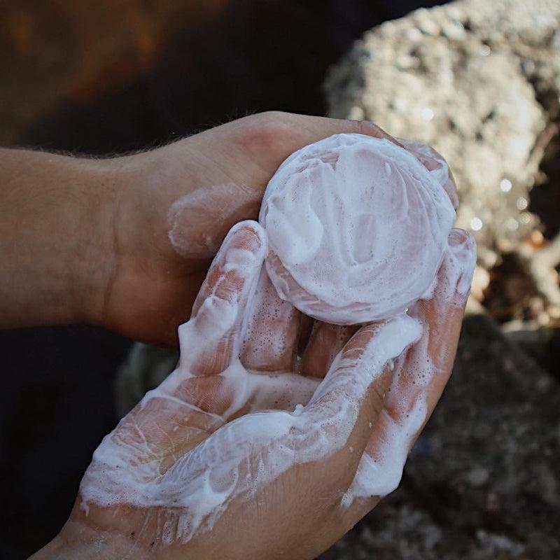 Lyckåsen - Naturlig schampokaka vanilj (2)