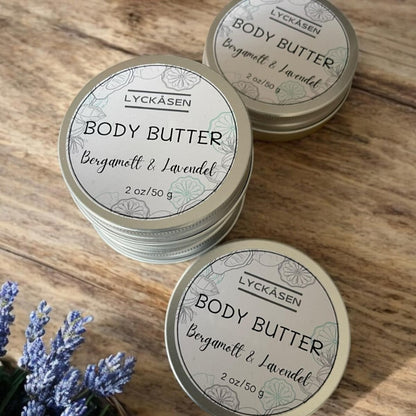 Lyckåsen - Bodybutter med bergamott & lavendel