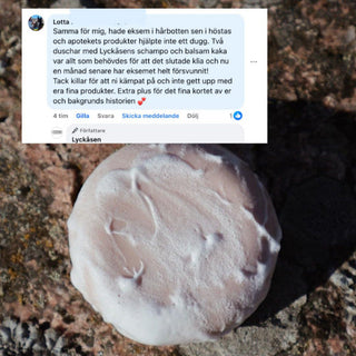 Naturlig Schampokaka Vanilj Lyckåsen