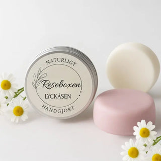 Lyckåsen - Naturlig & plastfri schampo & balsamkaka i hårvårdspaket  (2)