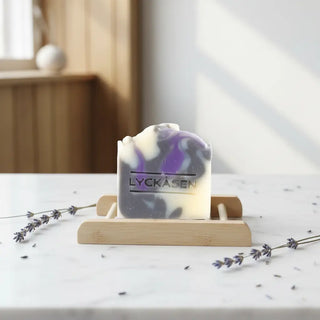 Lavendeltvål med tvålfat